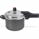 Panela de Pressão Quartzo Multiflon 4,5L Preto