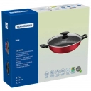 Panela Wok Loreto 28cm 3,3L Revestimento Antiaderente Tramontina Vermelha