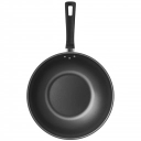 Panela Wok Loreto Tramontina 28 cm Sem Tampa Grafite