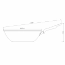 Panela Wok Loreto Tramontina 28cm 3,6L Revestimento Antiaderente Vermelha