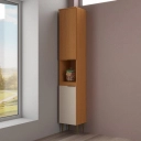 Paneleiro de Cozinha 5355 Brisa 35cm 2 Portas Móveis Sul Angelin e Off White