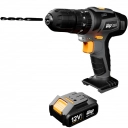 Parafusadeira e Furadeira de Impacto Wap BPFI 12K4 Bateria 12v Li-Ion