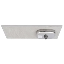 Pia de cozinha Ghel Plus em Inox 120x53 com cuba Direita