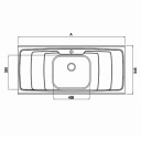 PIA INOX 1 20M CONCRETADA C/ FURO GHELPLUS