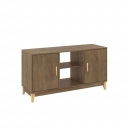 Rack 2 Portas 1 Prateleira Legno LE6011 Movelbento Freijó