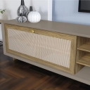 Rack Havana Kappesberg M942 Nogueira e Fendi
