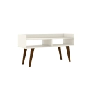 Rack Retrô 2 Nichos RT3113 Movelbento Off White