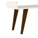 Rack Retrô 2 Nichos RT3113 Movelbento Off White