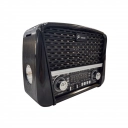 Rádio Portátil Retrô AM FM FS1631 F-Sound Preto