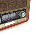 Rádio Solar Portátil AM FM FS103BT F-Sound Vermelho