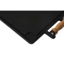 Rechaud ferro fundido Venâncio retangular liso 30 x 25 cm RRLFV