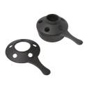 Rechaud ferro fundido Venâncio retangular liso 30 x 25 cm RRLFV