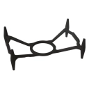 Rechaud ferro fundido Venâncio retangular liso 30 x 25 cm RRLFV