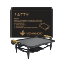 Rechaud ferro fundido Venâncio retangular liso 30 x 25 cm RRLFV