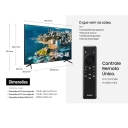 Smart TV Samsung 50" UN50CU7700GXZD Crystal 4K