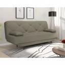 Sofá Cama 3 Lugares Reclinável Arte Cúbica Georgia AC109 Dobrável Marrom  T4203