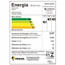 Ventilador Cadence Turbo Conforto Coluna 3 Velocidades 6 Pás VTR870 220v