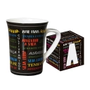 Xícara de café com frases Class Home 330ml 918